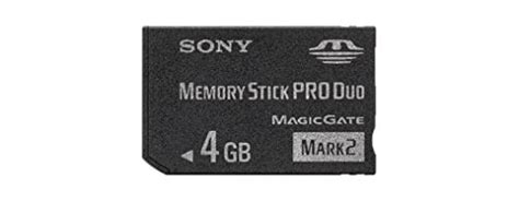 SONY Memory Stick PRO Duo (Mark 2) Memory Card 4 GB 4GB .